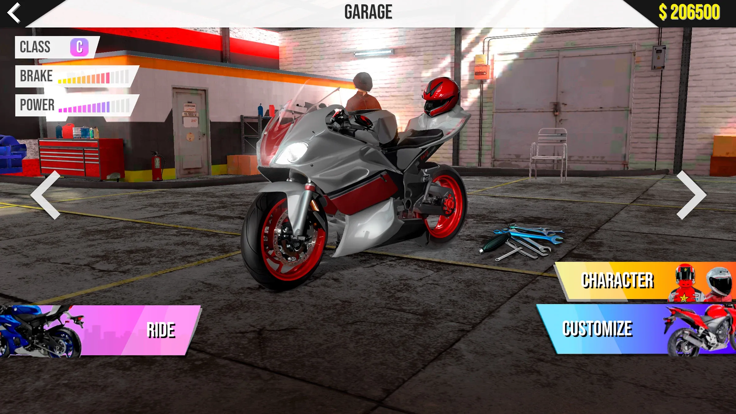 Motorcycle Real Simulator v4.2.6 APK Мод (Много денег) Screenshot 1