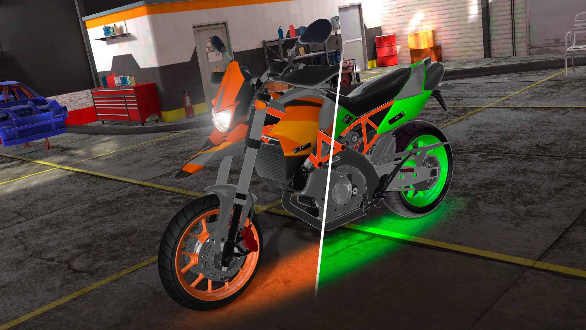 Motorcycle Real Simulator v4.2.6 APK Мод (Много денег) Screenshot 2