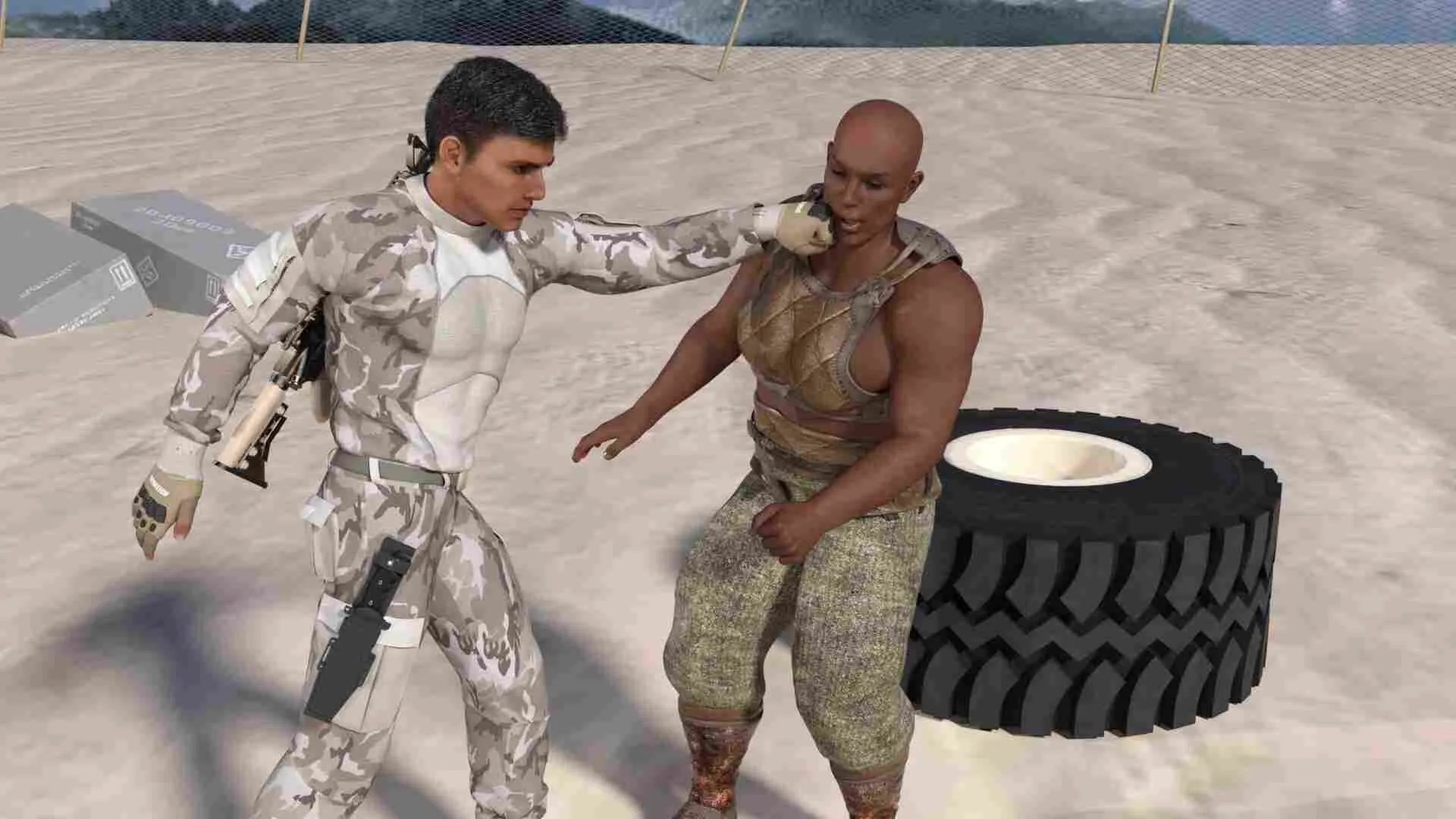 Hot Sand of Antarctica (18+) v0.09 APK Мод (Полная версия) Screenshot 2