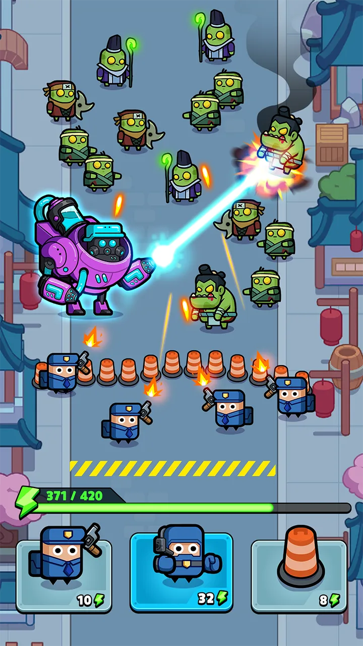Alien Fight: Police vs Zombie v1.1.1 APK Мод (Много денег) Screenshot 2 Alien Fight: Police vs Zombie v1.1.1 APK Мод (Много денег) Screenshot 2