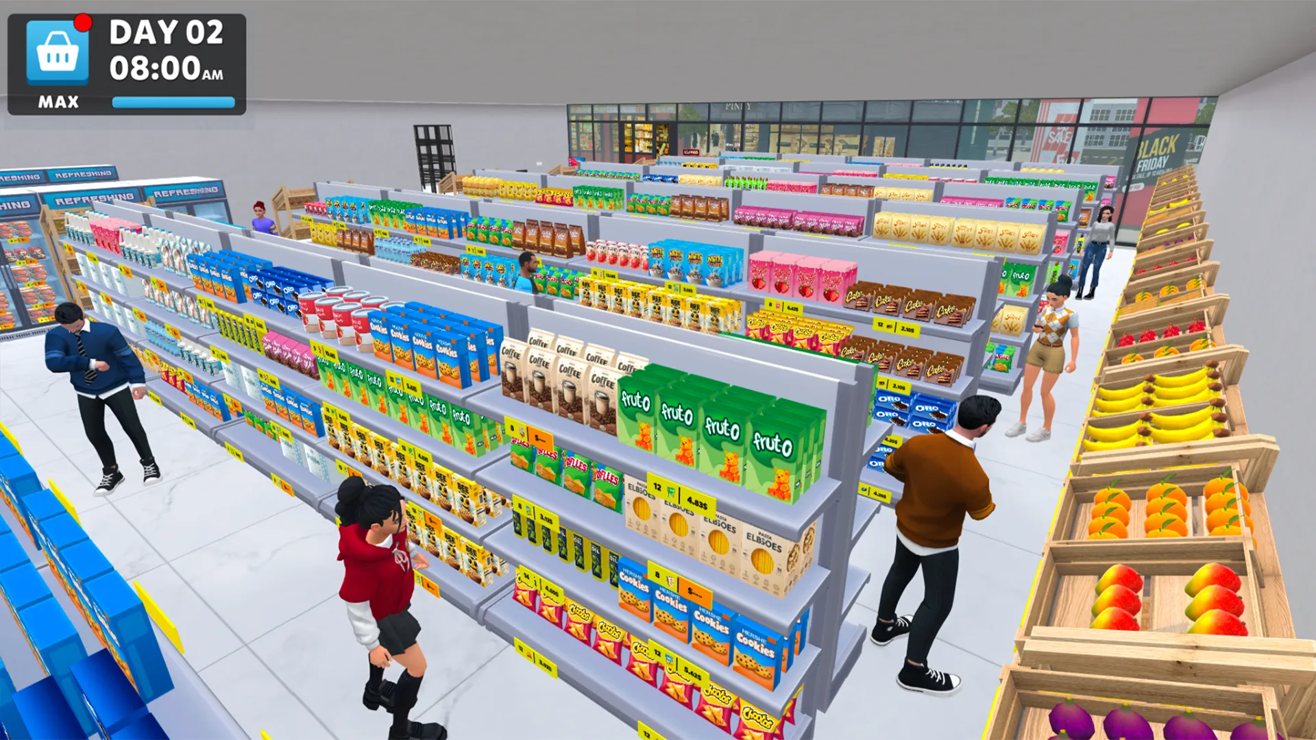 My Supermarket Journey v1.0.22 APK Мод (Много денег) Screenshot 2