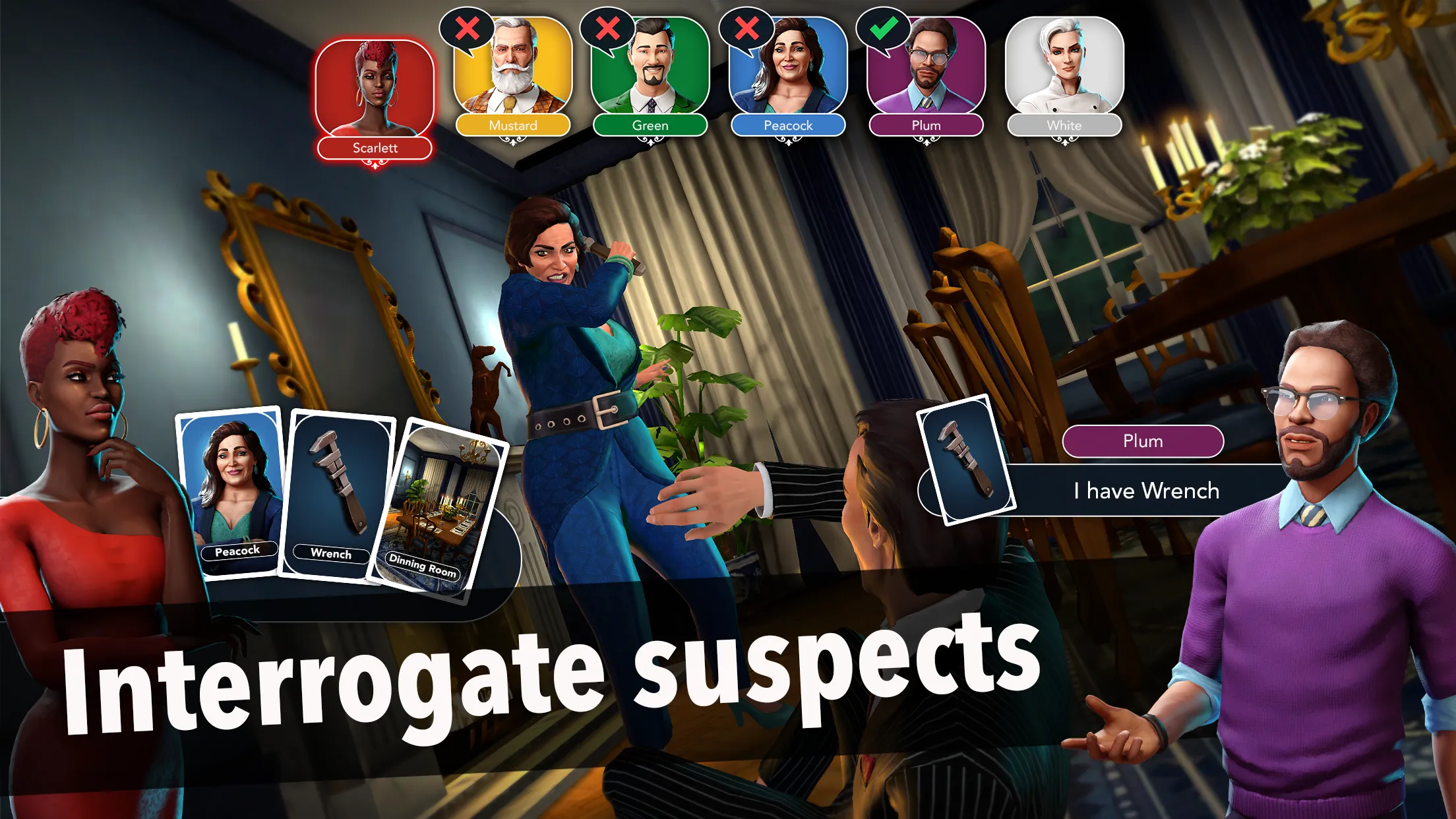 Cluedo: Official Hasbro Game v0.0.34 APK Мод (Полная версия) Screenshot 2