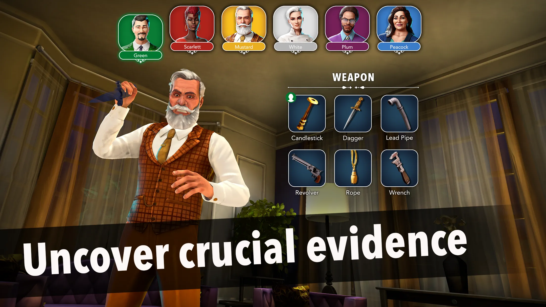 Cluedo: Official Hasbro Game v0.0.34 APK Мод (Полная версия) Screenshot 3