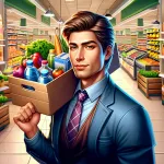 Скачать Supermarket Manager Simulator Мод (Меню, Много денег и энергии) на Андроид
