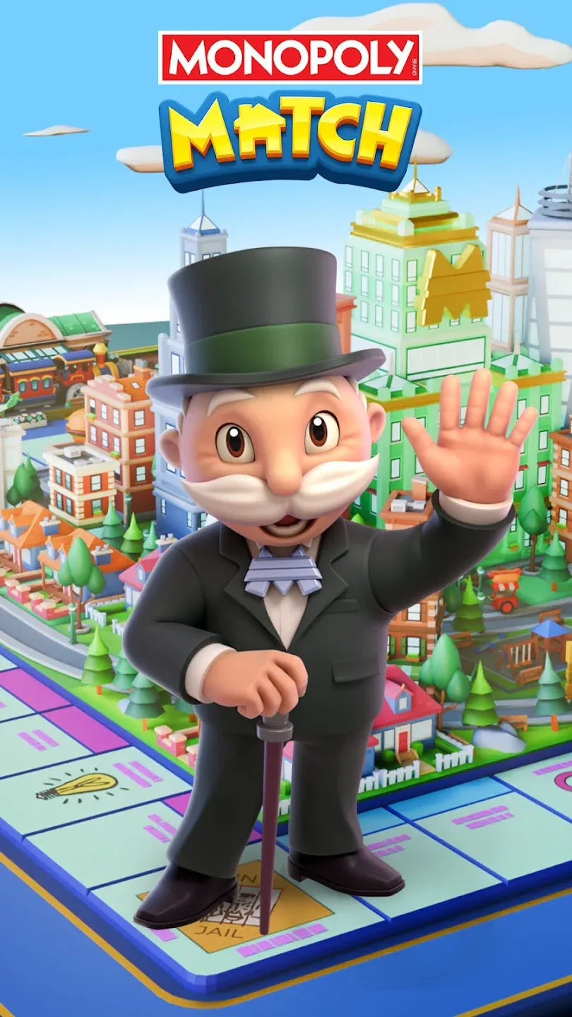 MONOPOLY Match v0.3.13733 APK Мод (Меню, Всё бесконечное) Screenshot 1