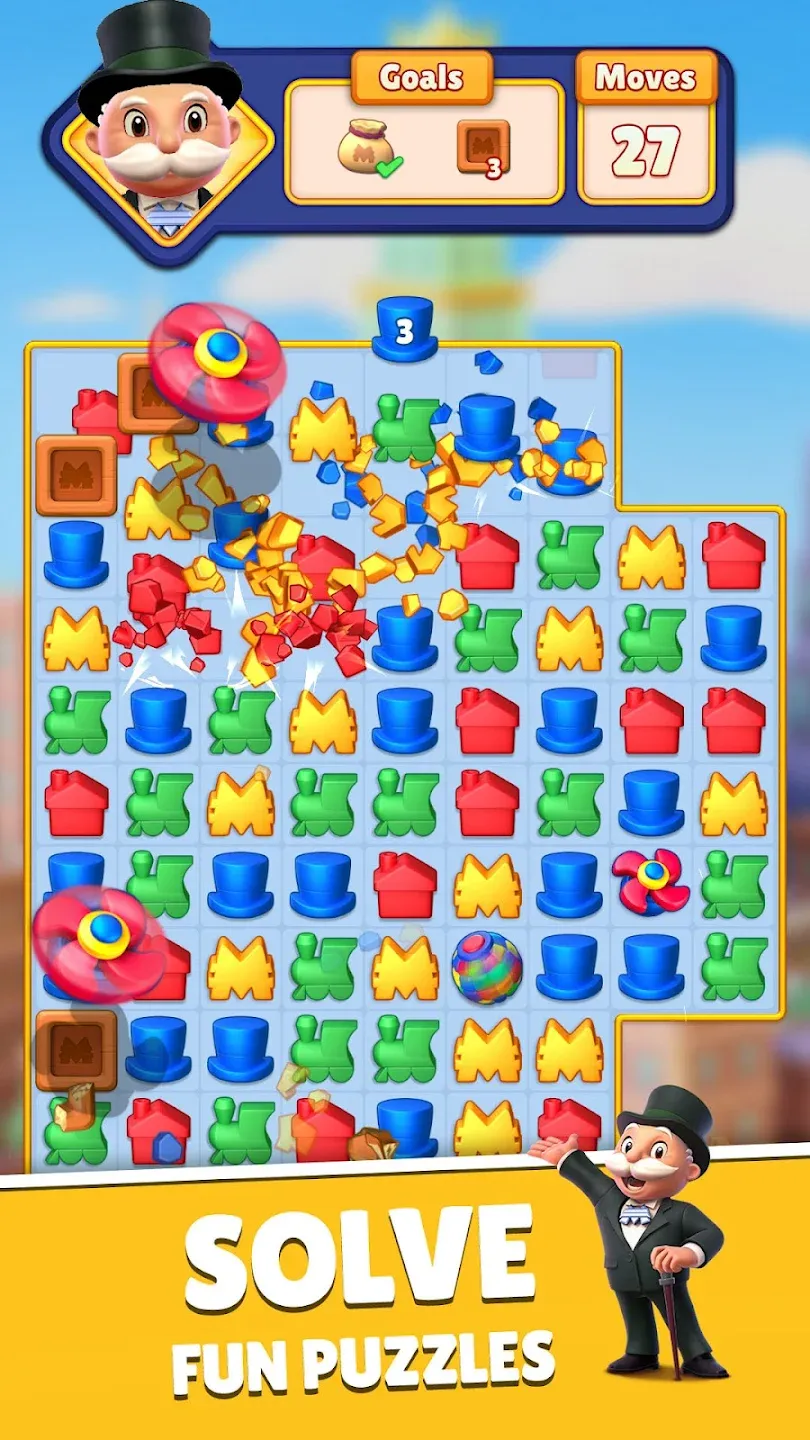 MONOPOLY Match v0.3.13733 APK Мод (Меню, Всё бесконечное) Screenshot 3