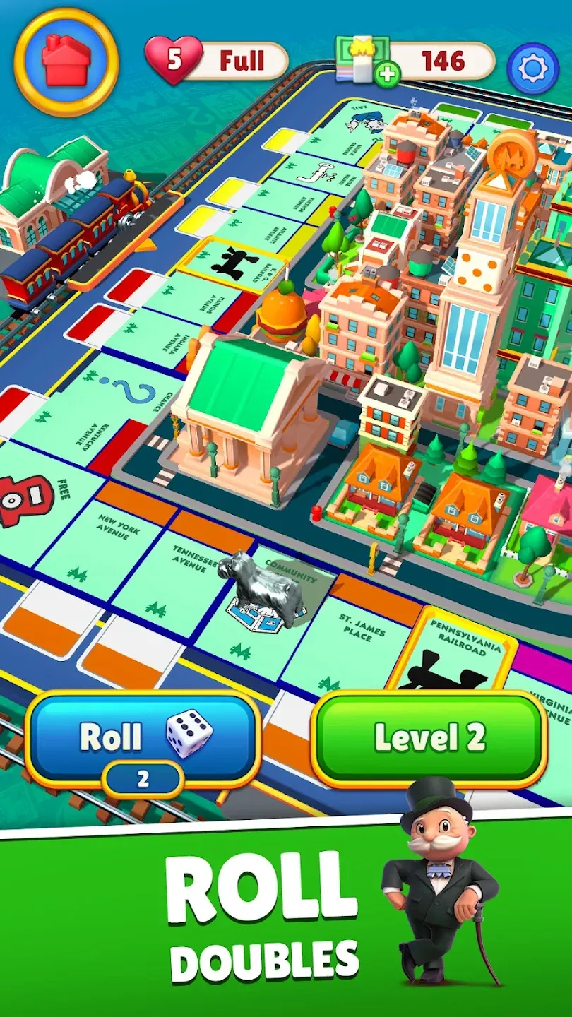MONOPOLY Match v0.3.13733 APK Мод (Меню, Всё бесконечное) Screenshot 4