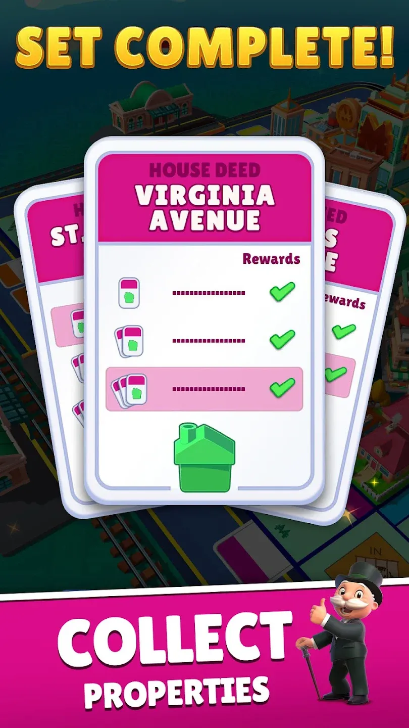 MONOPOLY Match v0.3.13733 APK Мод (Меню, Всё бесконечное) Screenshot 5