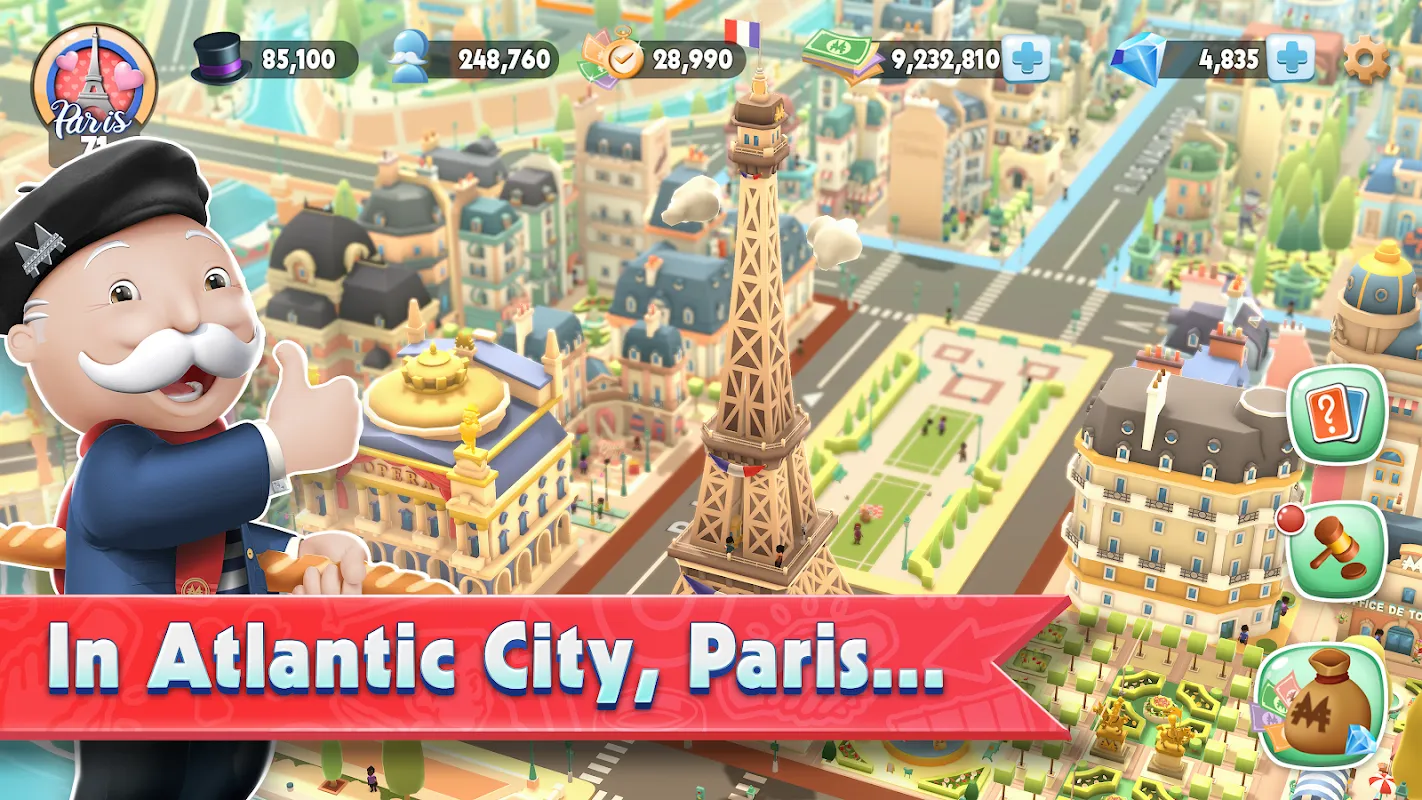 MONOPOLY Tycoon v1.7.2 APK Мод (Много денег) Screenshot 4