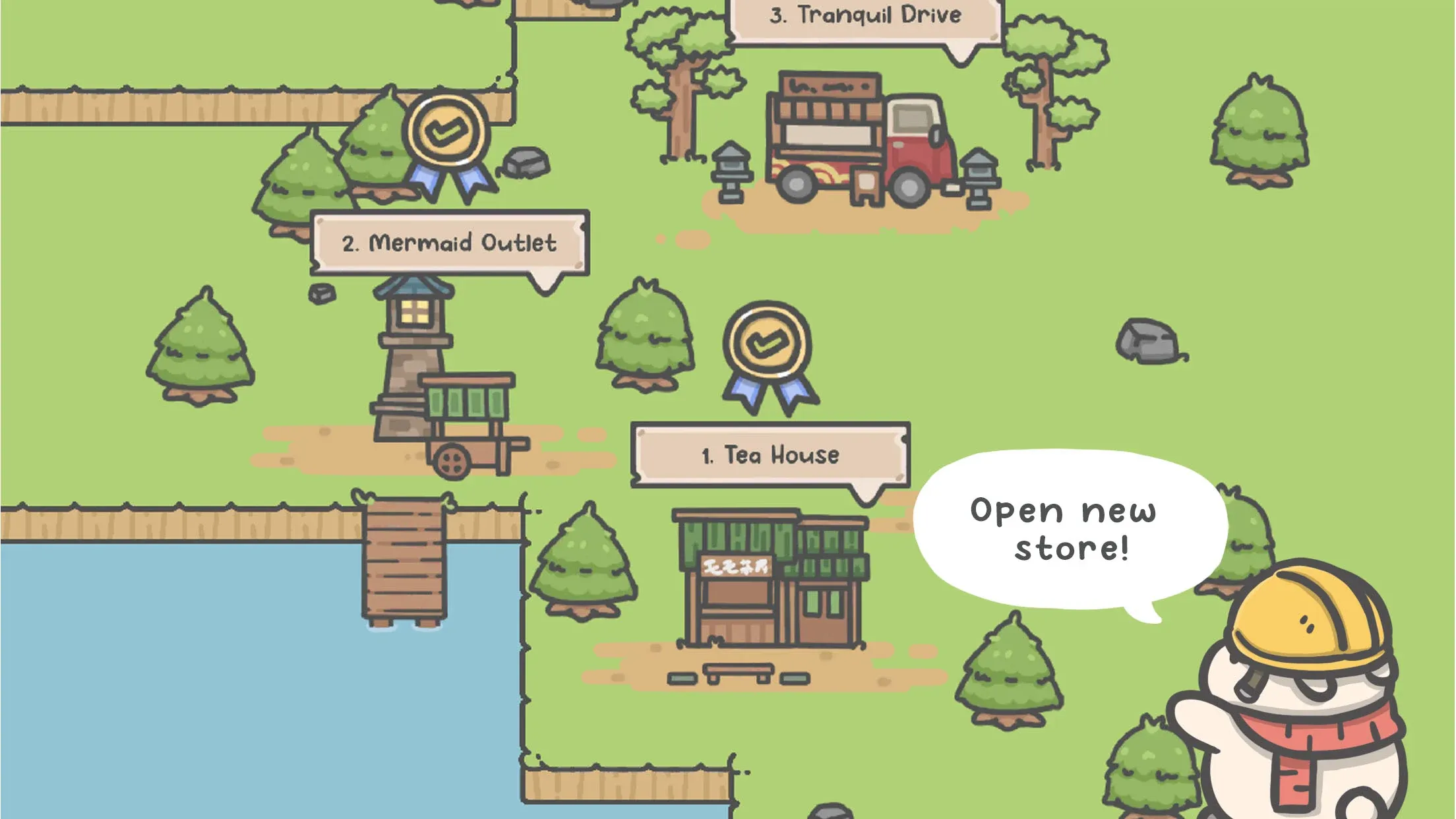 Tsuki Tea House: Idle Journey v1.0.26 APK Мод (Меню, Много моркови) Screenshot 5