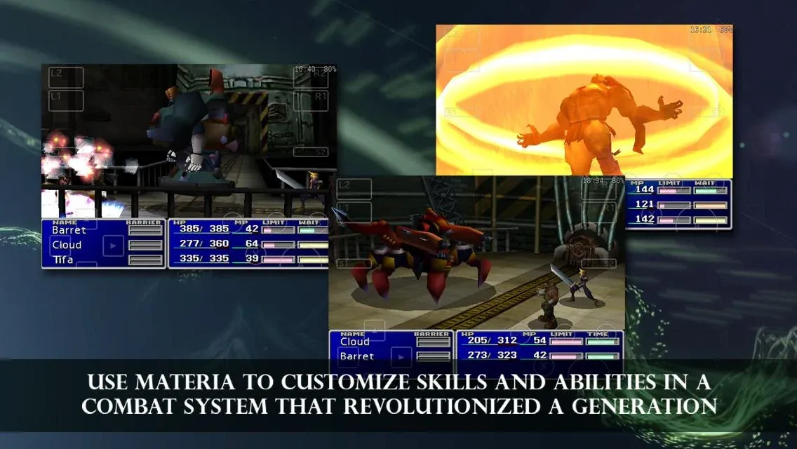 FINAL FANTASY VII v1.0.38 APK Мод (Полная версия) Screenshot 4 FINAL FANTASY VII v1.0.38 APK Мод (Полная версия) Screenshot 4