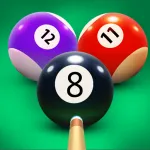Скачать 8 Ball Clash Мод (Меню, Длинная линия, Бесплатные покупки) на Андроид