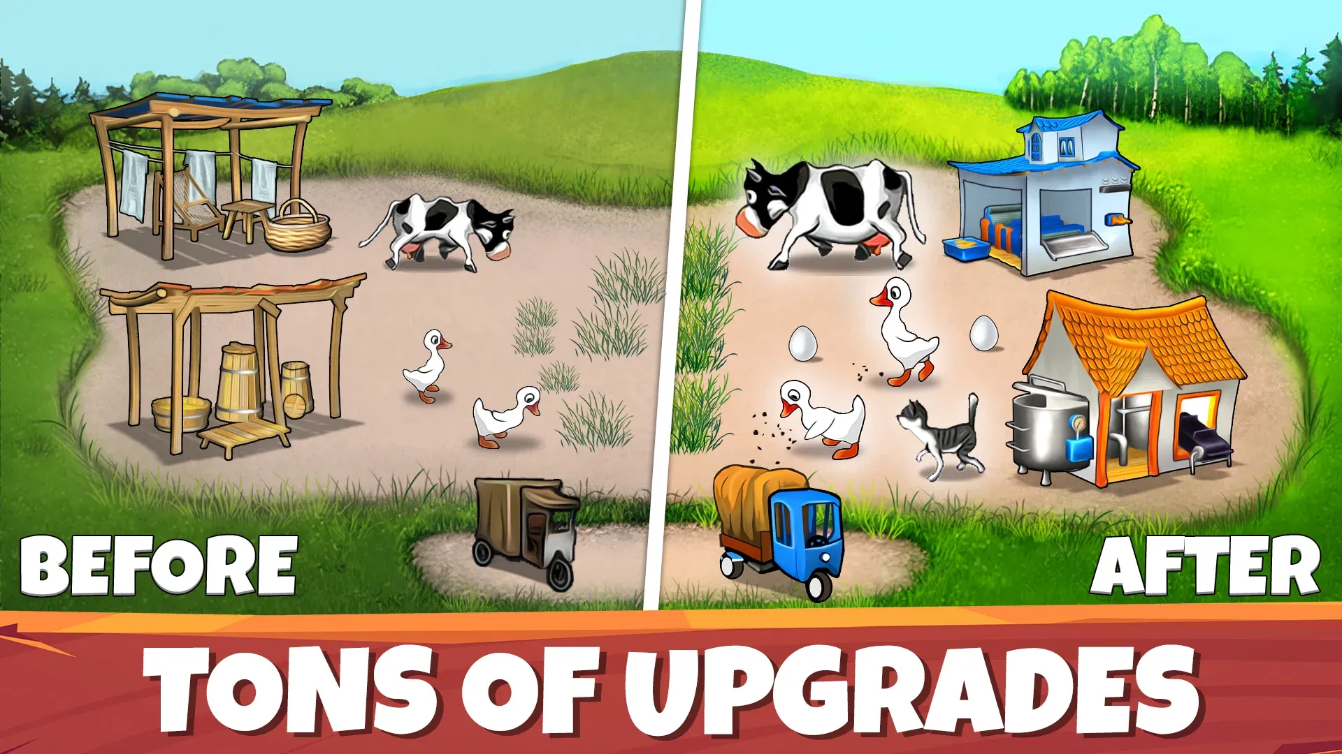 Весёлая Ферма: Премиум v2.20.65 APK Мод (Полная версия) Screenshot 2 Весёлая Ферма: Премиум v2.20.65 APK Мод (Полная версия) Screenshot 2