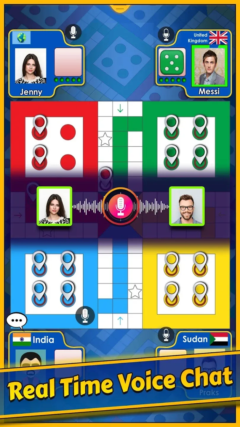 Ludo King® v10.2.0.390 APK Мод (Лёгкая победа) Screenshot 1