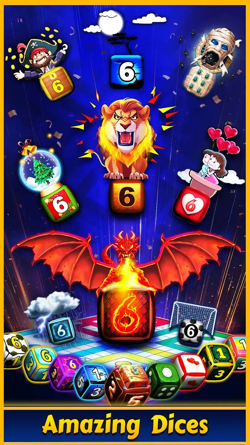 Ludo King® v10.2.0.390 APK Мод (Лёгкая победа) Screenshot 3