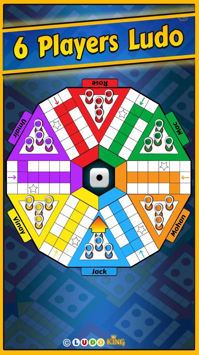 Ludo King® v10.2.0.390 APK Мод (Лёгкая победа) Screenshot 4
