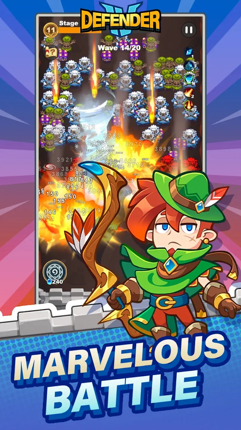Defender IV v1.0.86 APK Мод (Меню, Высокий урон) Screenshot 1