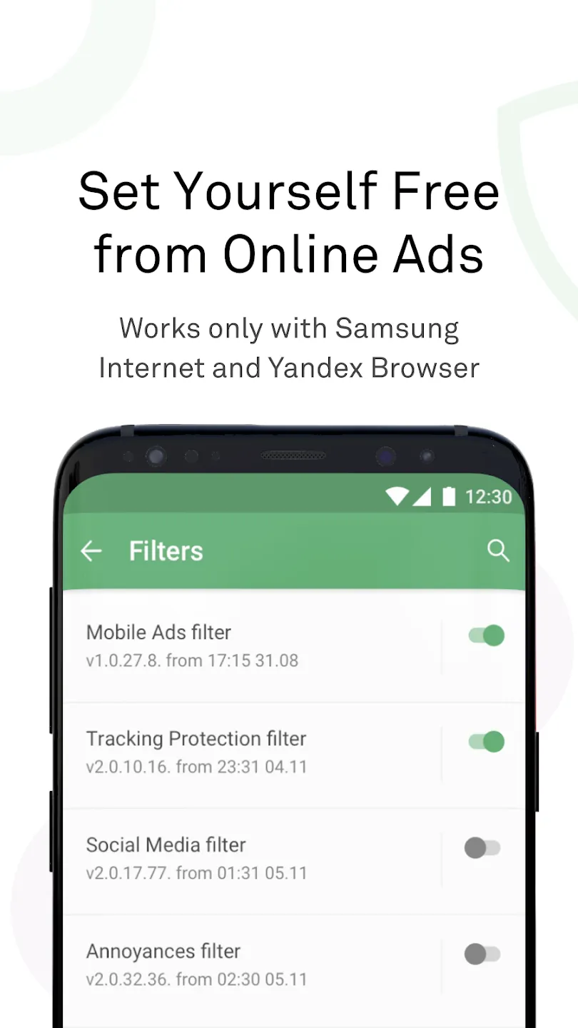 AdGuard: Content Blocker v4.14.68 APK Мод (Всё открыто, Premium) Screenshot 1