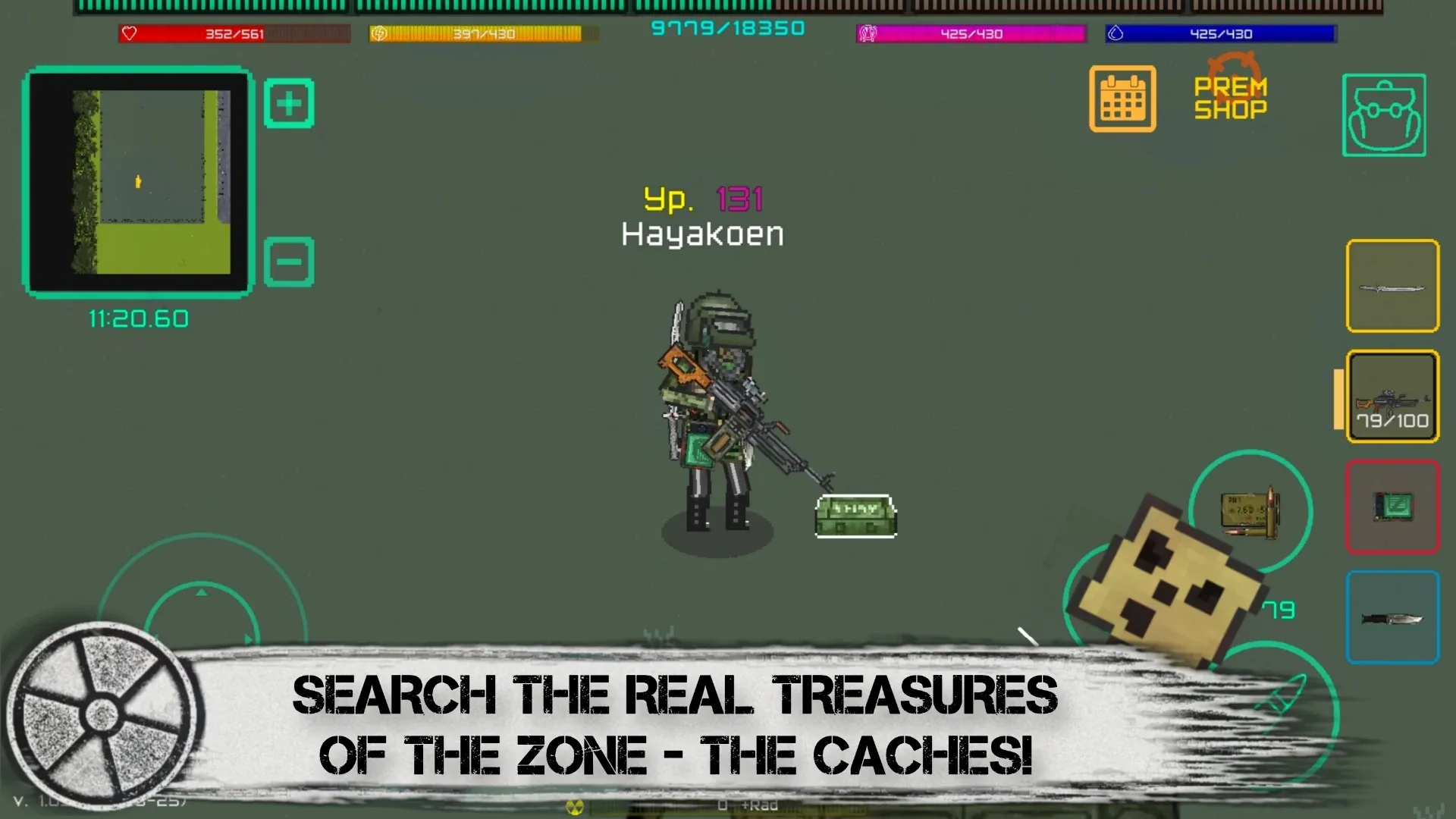 Pocket ZONE 2 v1.08 APK Мод (Бесплатные покупки) Screenshot 1