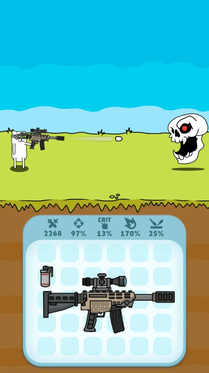Gun Hero: Cat Survival Shooter v3.0.7 APK Мод (Меню, Высокий урон, здоровье и награды) Screenshot 1 Gun Hero: Cat Survival Shooter v3.0.7 APK Мод (Меню, Высокий урон, здоровье и награды) Screenshot 1