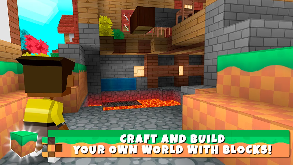 Crafty Lands v3.7.2 APK Мод (Меню, Всё разблокировано) Screenshot 1