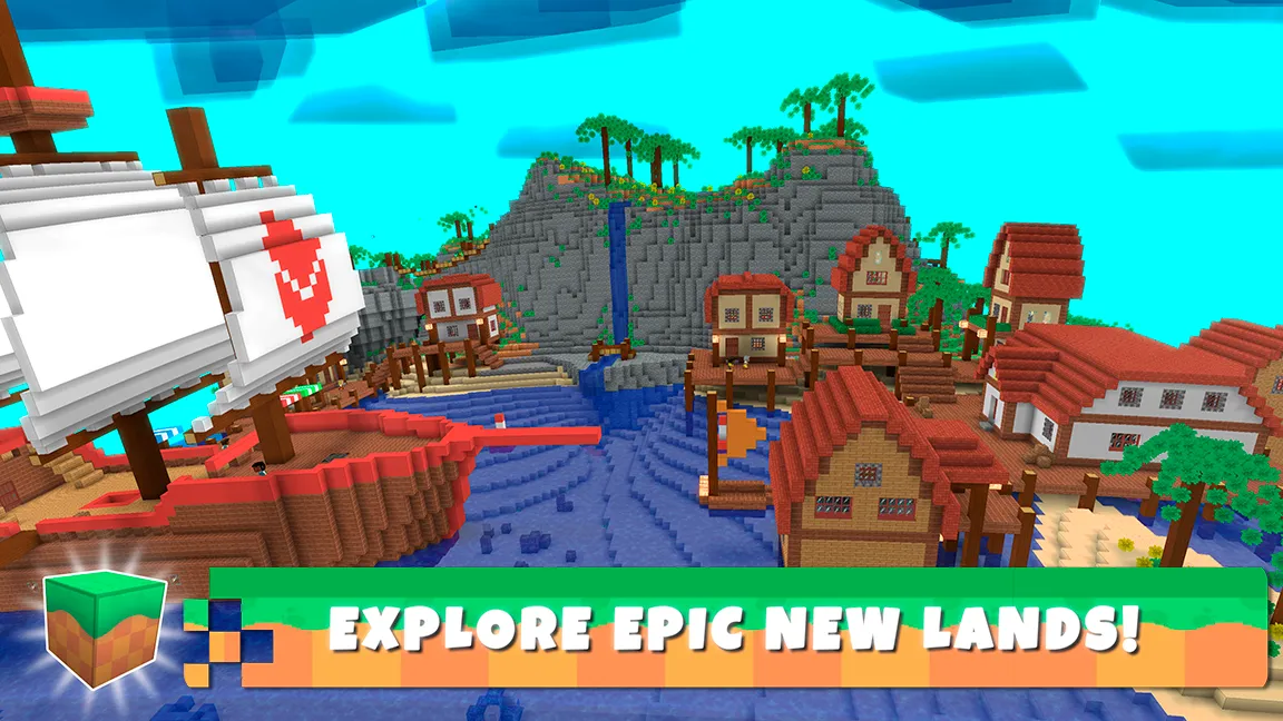 Crafty Lands v3.7.2 APK Мод (Меню, Всё разблокировано) Screenshot 2