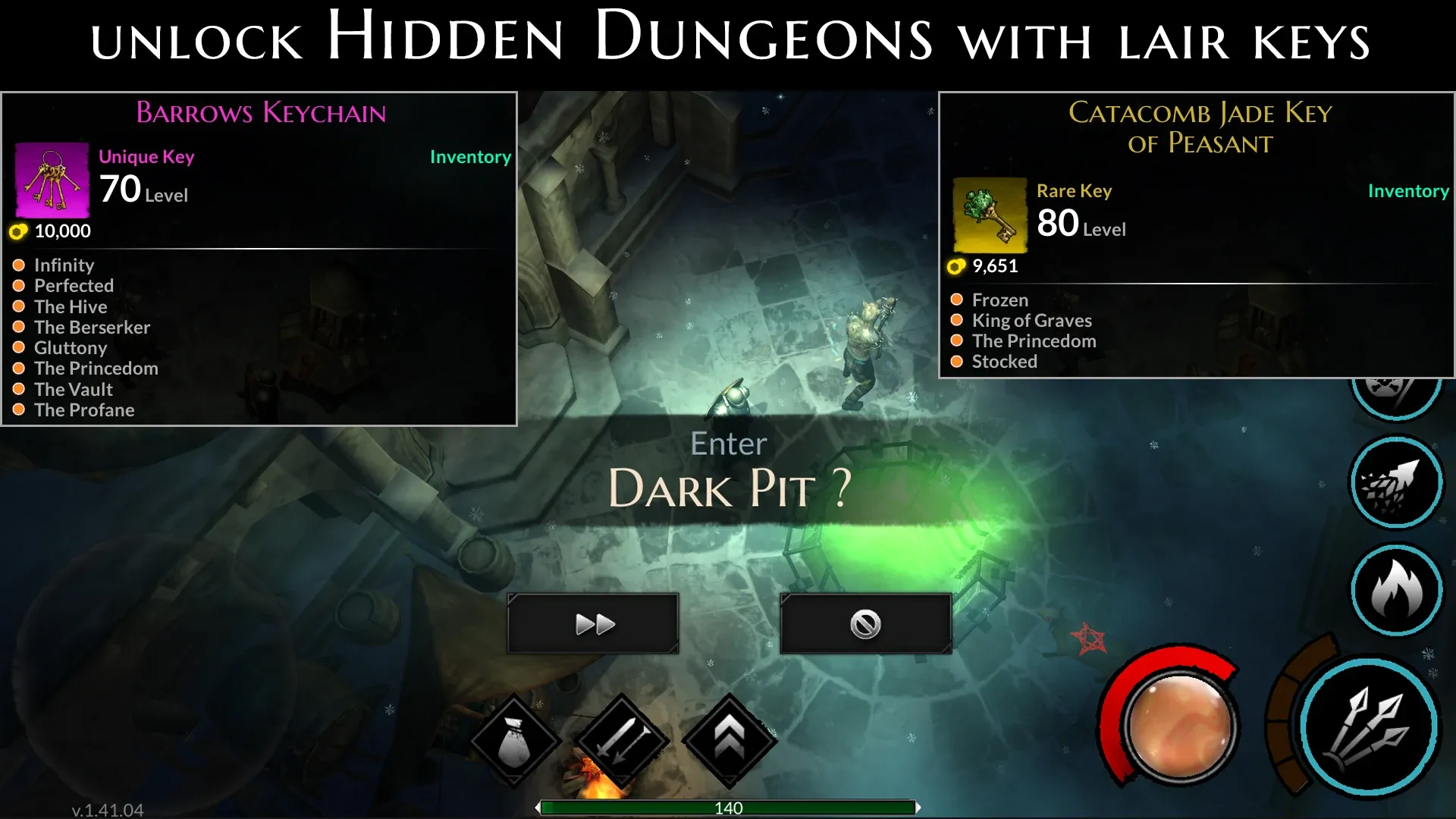 Heretic Gods v1.50.01 APK Мод (Меню, Режим бога, Много денег) Screenshot 3