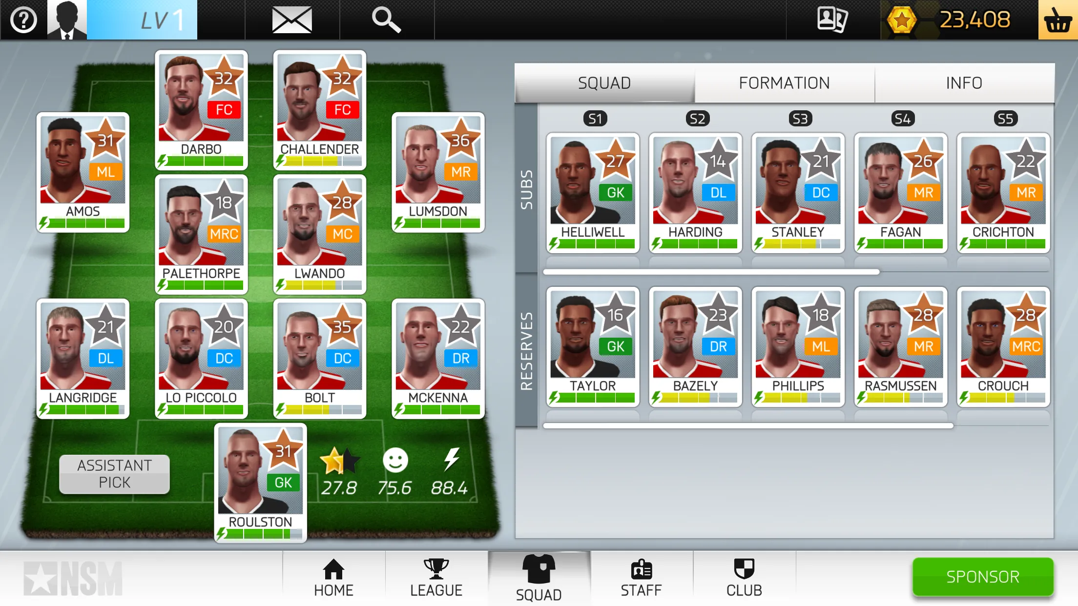 New Star™ Manager v1.7.7 APK Мод (Много денег) Screenshot 4 New Star™ Manager v1.7.7 APK Мод (Много денег) Screenshot 4