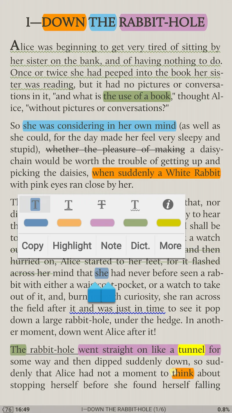 Moon+ Reader Pro [мод: полная версия] Screenshot 3