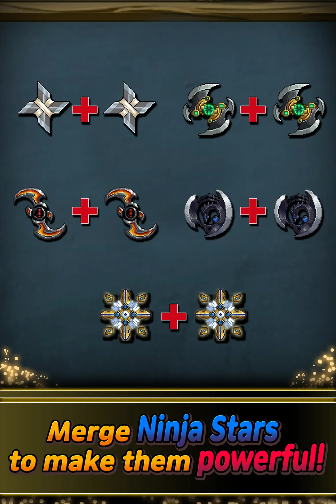 Merge Ninja Star 2 [мод: бесплатные покупки] Screenshot 4
