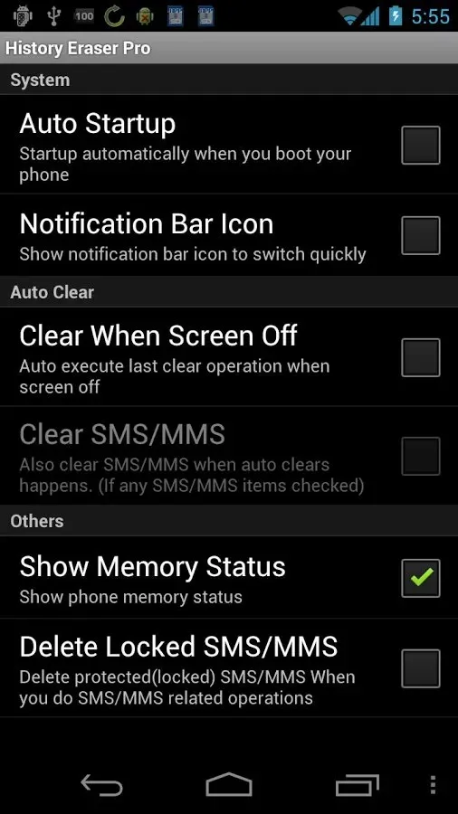 History Eraser Pro - Clean up Screenshot 4