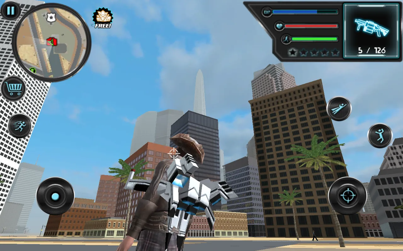 Jetpack Hero Miami Crime [мод: много денег] Screenshot 4