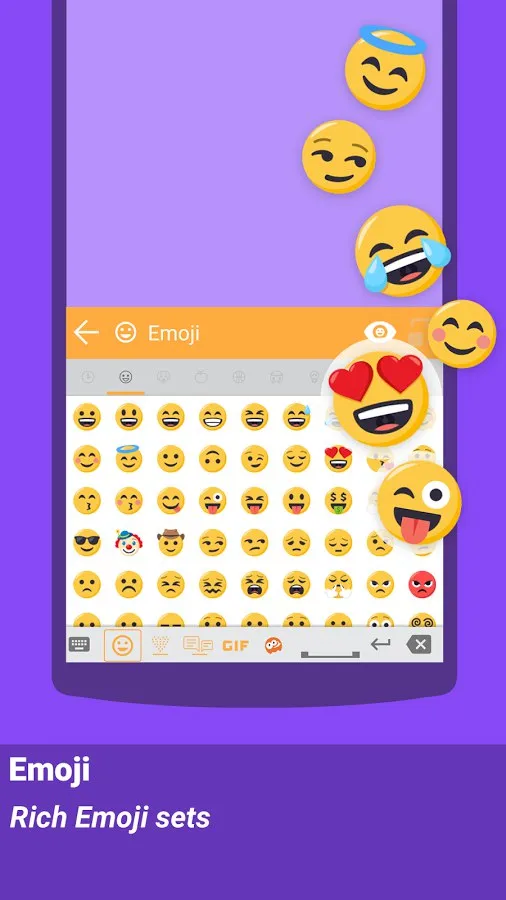 Клавиатура ai.type и смайлики Screenshot 1