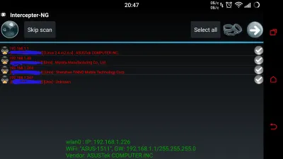 Intercepter-NG Screenshot 1