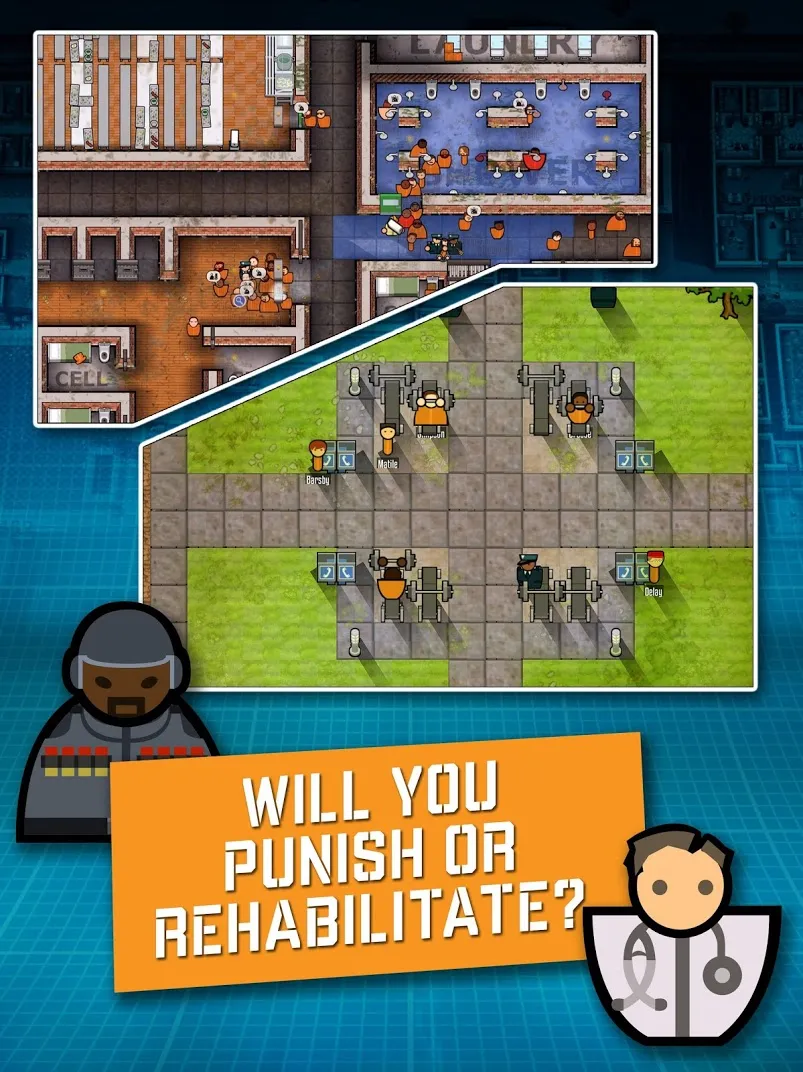Prison Architect: Mobile [мод: много денег] Screenshot 4