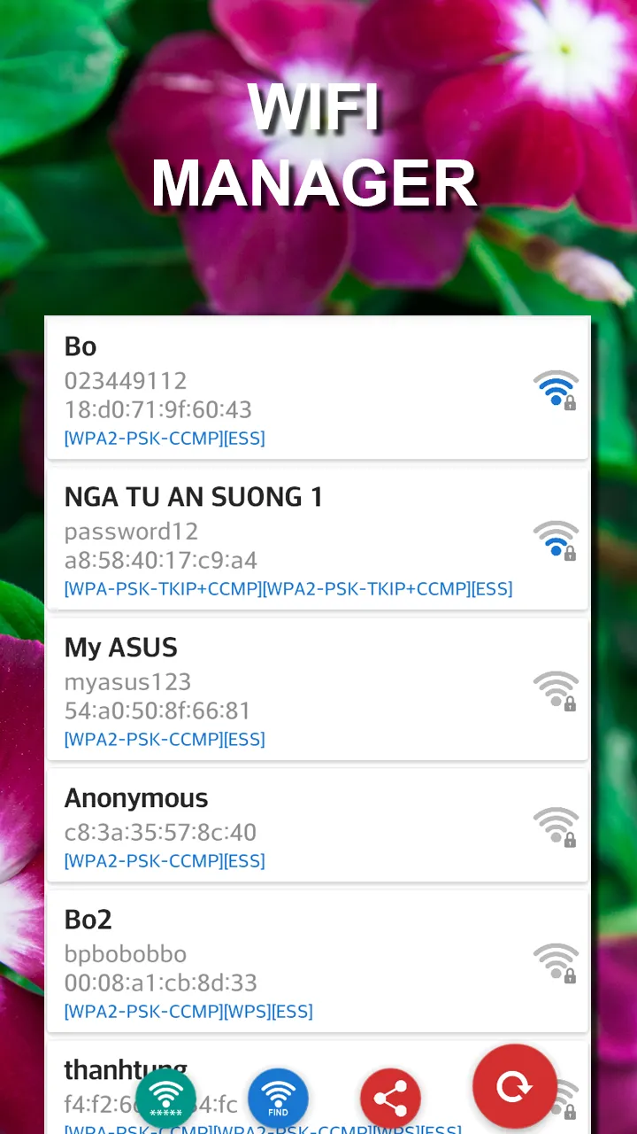 WiFi восстановление пароля Screenshot 2