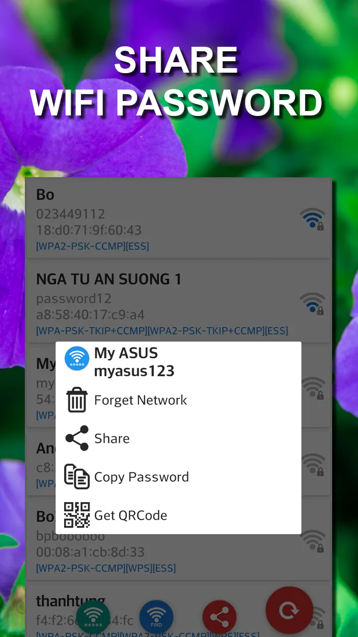 WiFi восстановление пароля Screenshot 3