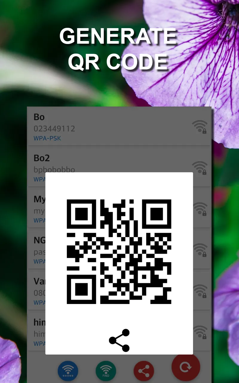 WiFi восстановление пароля Screenshot 4