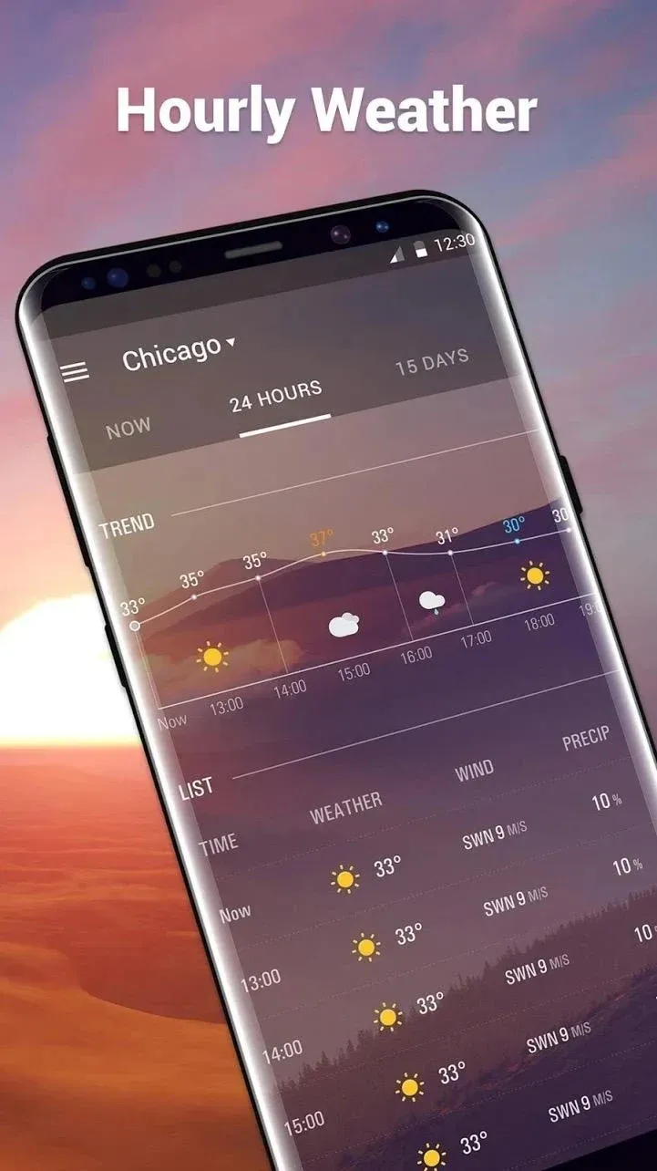 Amber Weather Elite v4.7.7 APK Мод (Полная версия) Screenshot 3