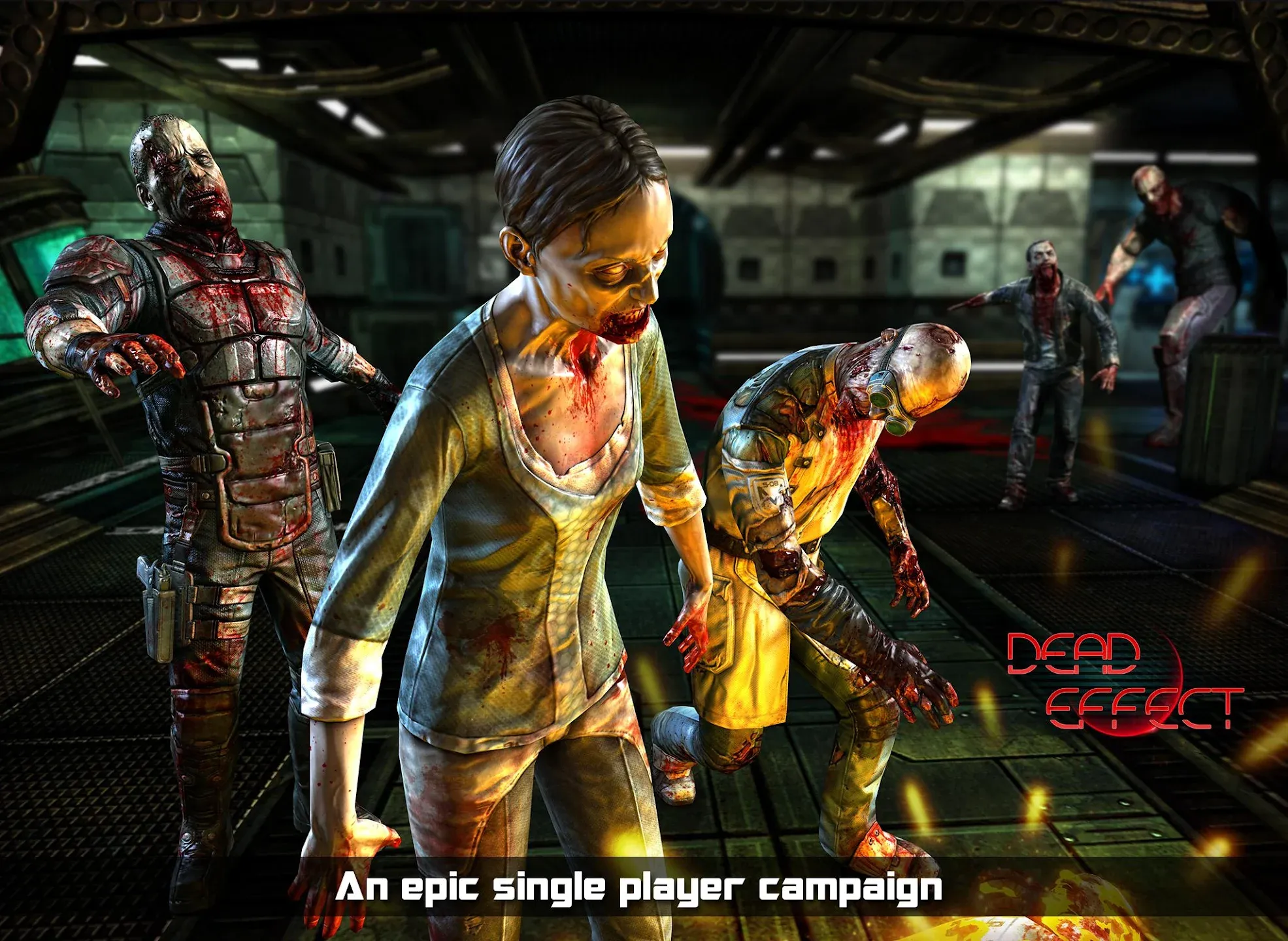 Dead Effect v1.2.14 APK Мод (Много денег) Screenshot 2
