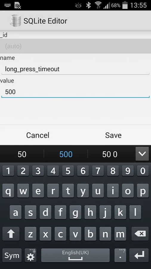 SQLite Editor Screenshot 4 SQLite Editor Screenshot 4