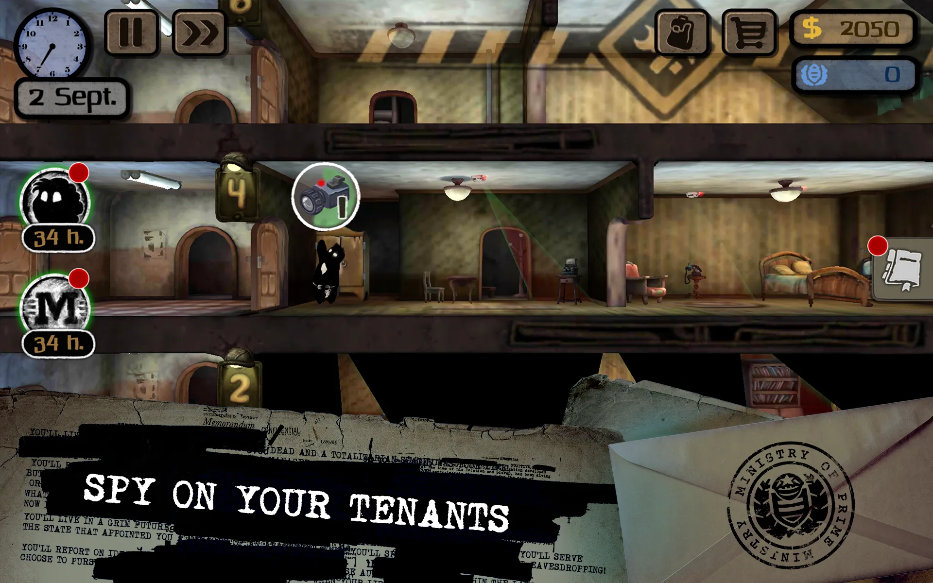 Beholder v2.6.275 APK Мод (Много денег) Screenshot 3 Beholder v2.6.275 APK Мод (Много денег) Screenshot 3