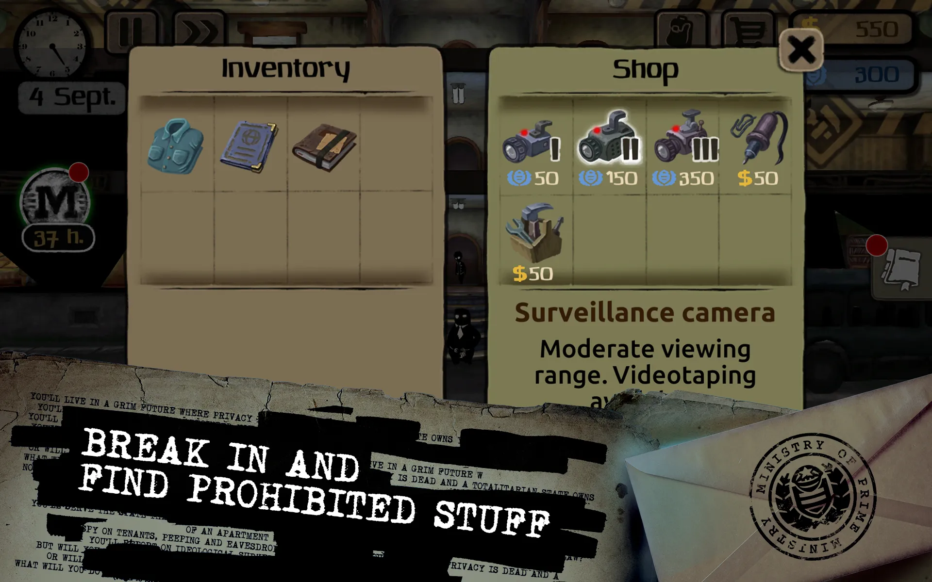 Beholder v2.6.275 APK Мод (Много денег) Screenshot 4 Beholder v2.6.275 APK Мод (Много денег) Screenshot 4