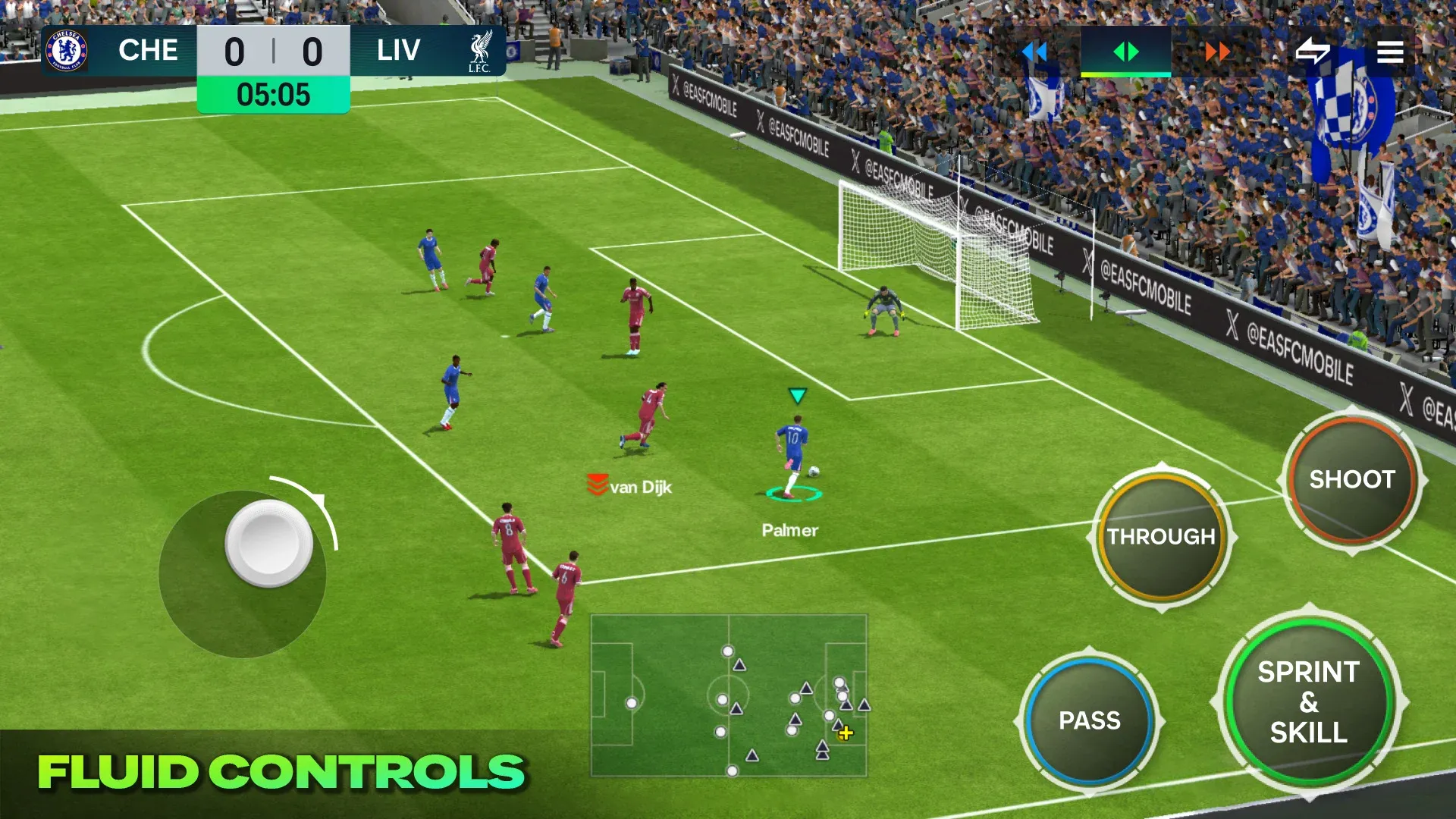 EA SPORTS FC™ Mobile Футбол 26 v26.2.02 APK Мод (Меню, Заморозка игроков / вратаря, Скорость) Screenshot 5