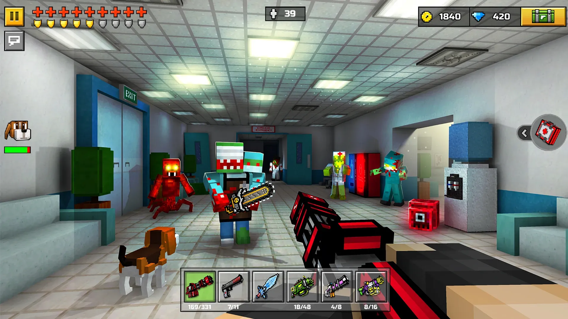 Pixel Gun 3D v26.7.1 APK Мод (Бесконечные боеприпасы) Screenshot 4