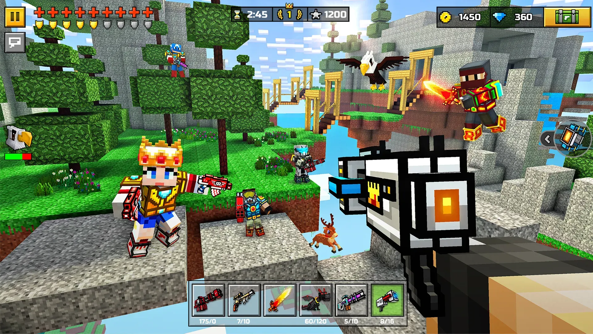 Pixel Gun 3D v26.7.1 APK Мод (Бесконечные боеприпасы) Screenshot 5