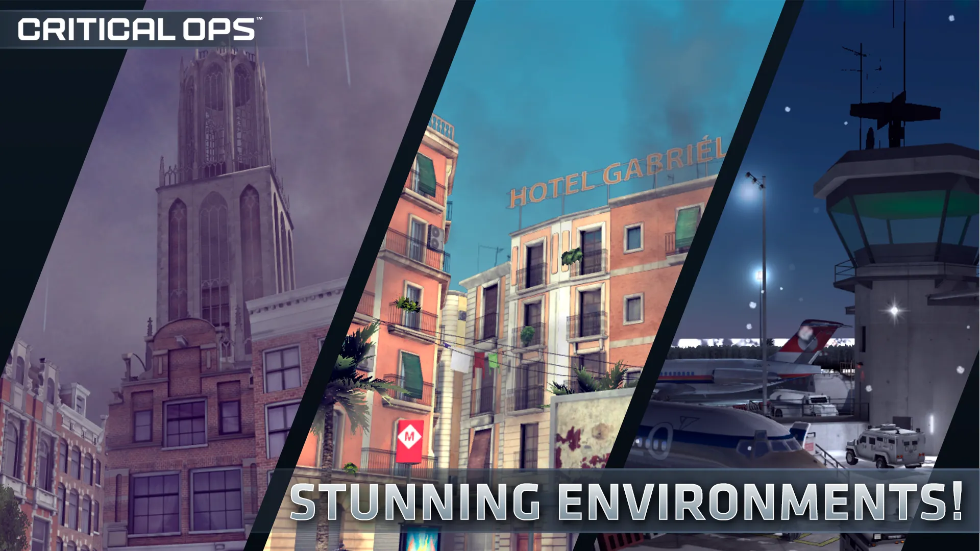 Critical Ops: Multiplayer FPS v1.70.0.f3216 APK Мод (Меню, Map Hack) Screenshot 5