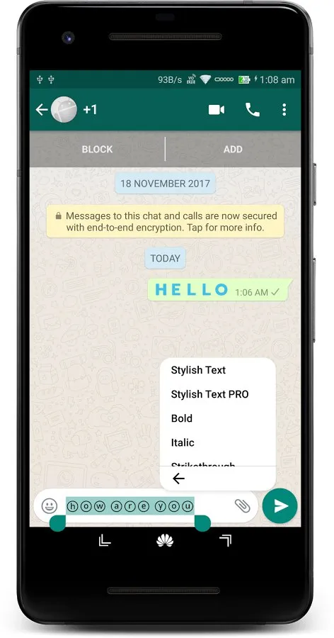 Stylish Text - Fonts Keyboard Screenshot 4