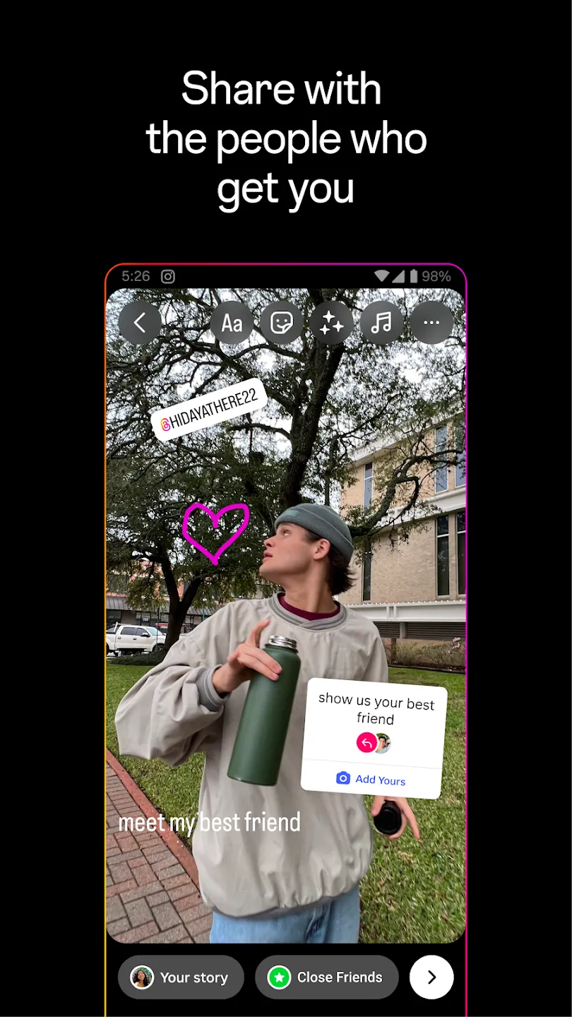 Instagram v427.0.0.38.73 APK Мод (Всё открыто, Много функций) Screenshot 3