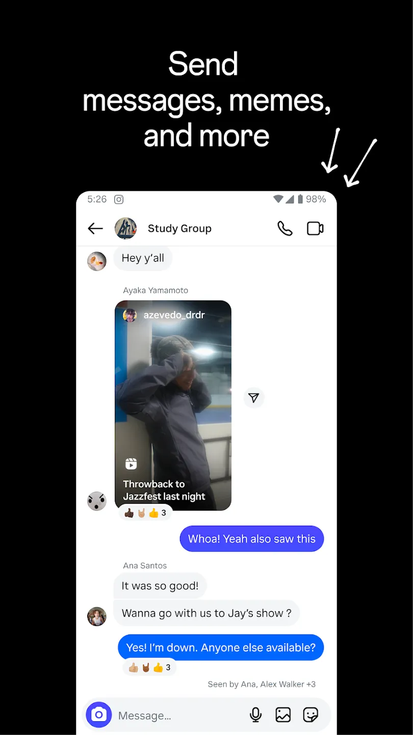 Instagram v427.0.0.38.73 APK Мод (Всё открыто, Много функций) Screenshot 4